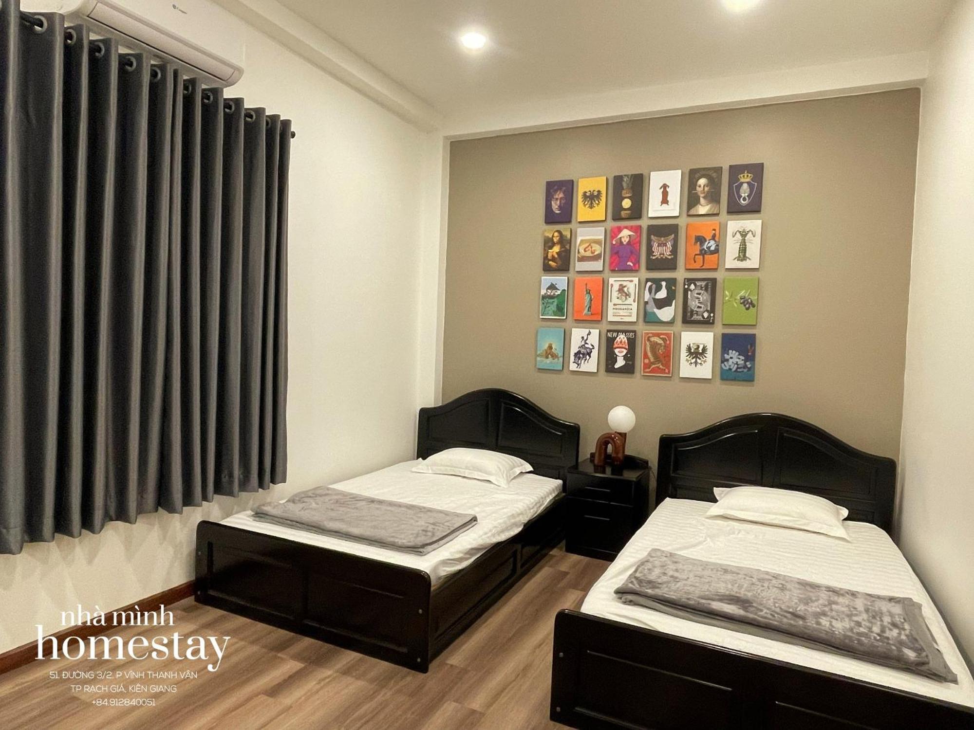 Nha Minh Homestay Rạch Giá Buitenkant foto